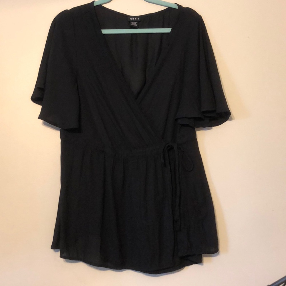Torrid Wrap Blouse